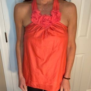 Gracia tangerine halter top